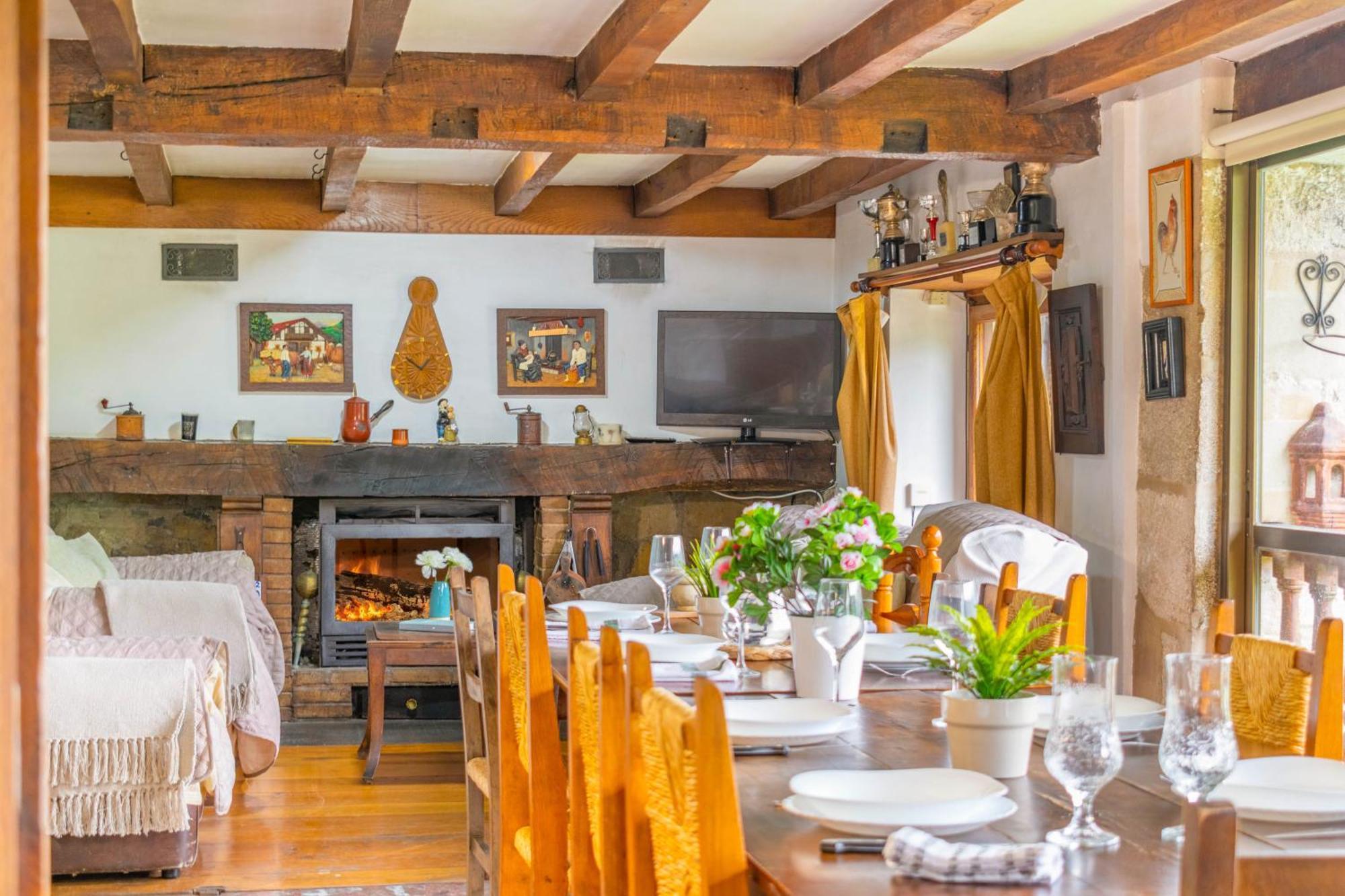 Casa Rural Arotzenia, Hogar Rustico En Pleno Valle De La Ulzama Lizaso Екстер'єр фото